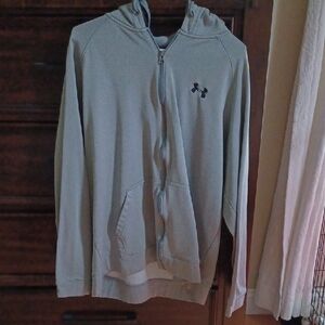 Under Armour Gray Full-Zip Hoodie
